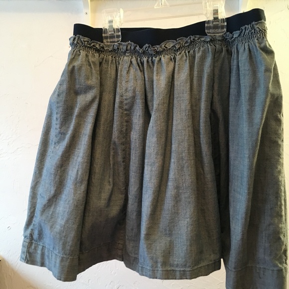 Land's End Light Chambray Skort - Picture 2 of 5